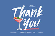 Smoothie Delights, a Handwritten Font by agnyhasyastudio (Thumbnail 11 of 11)