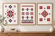 Traditional Ukrainian Ornaments, a Decorative Illustration by Anna Studio (Thumbnail 7 of 10)