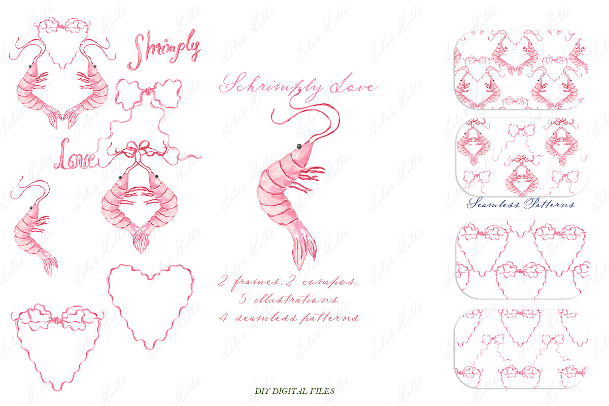 Schrimply Love Valentine's Heart, a Graphic by LABFcreations (Photo 1 of 4)