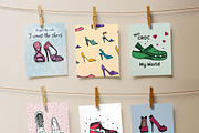 100+ Shoe Stamps for Procreate, a Brush Add-On by SketchQueen (Thumbnail 4 of 5)