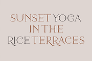 Ubud. Contemporary serif font, a Serif Font by LostandFoundry (Thumbnail 3 of 8)