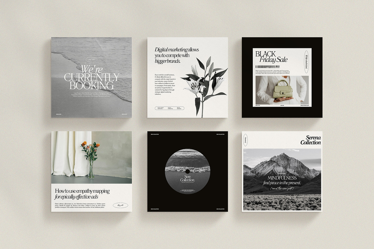 SERE / Social Media Kit (II), a Social Media Template by Wildnun Studio (Photo 12 of 23)