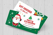 Christmas Gift Voucher Template, a Card Template by MightyDesign (Thumbnail 3 of 6)