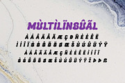 Hulahope - Retro Bubble Display Font, a Sans Serif Font by Vesvocrea (Thumbnail 6 of 7)