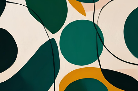 Minimalist green abstract background, an Abstract Photo by ComfortQ