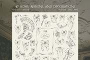 Vintage Wedding Line Art Collection, an Object Illustration by Berentine.art (Thumbnail 9 of 14)