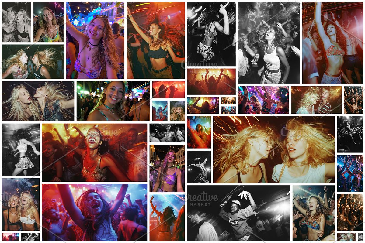 115 Dancing at a party, a Person Photo by Handmadefont (Photo 3 of 118)