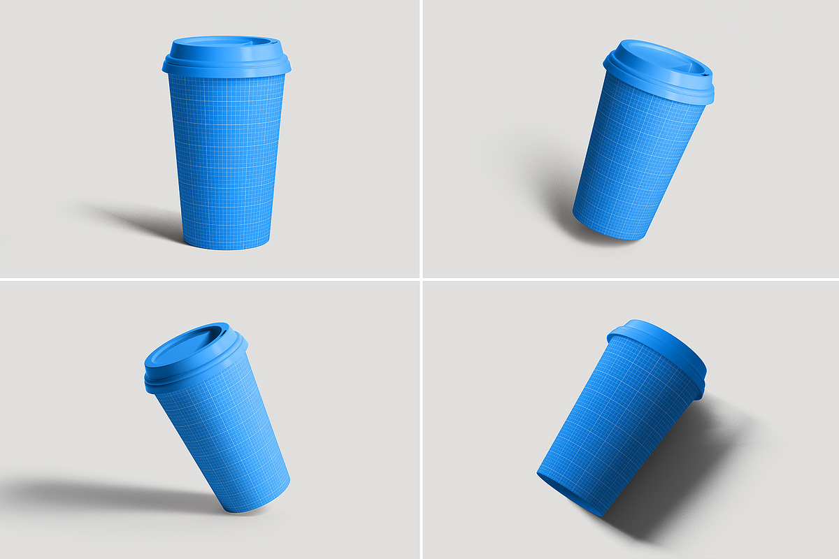 Paper Cup Mockup - 12 Views, a Cups & Container Mockup by Illusiongraphic (Photo 15 of 29)
