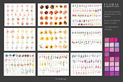 Watercolor Floral Bouquet Creator, a Decorative Illustration by whiteheartdesign (Thumbnail 6 of 11)