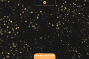 Golden Glitter Overlays, a Texture Graphic by Freezerondigital (Thumbnail 15 of 16)