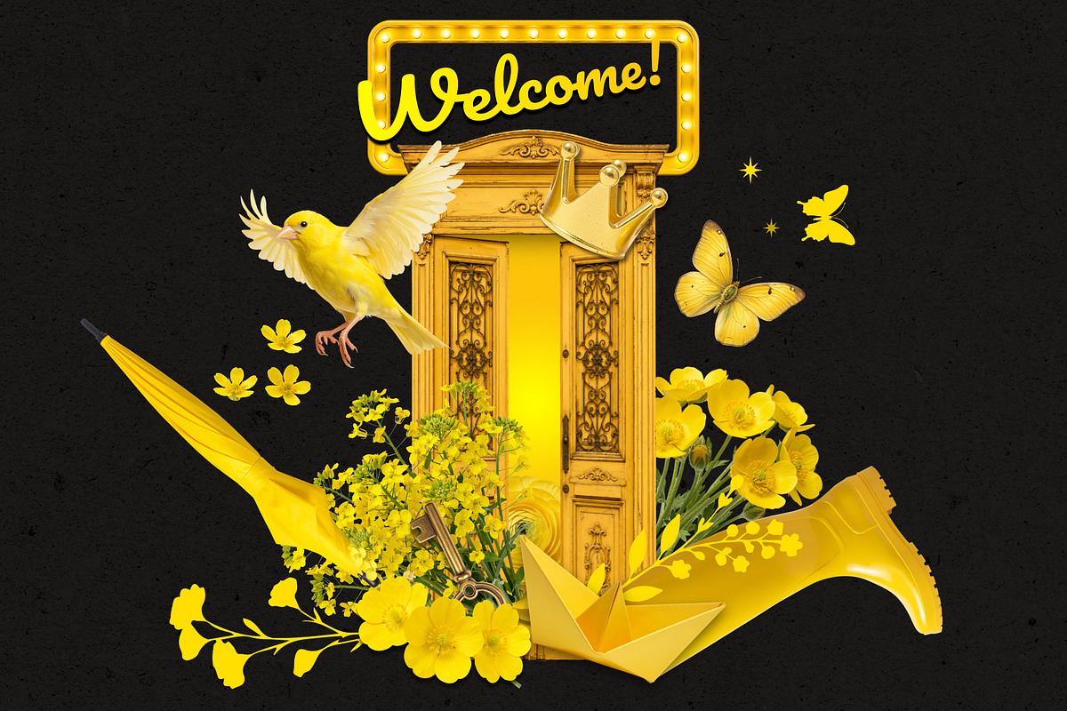 Everything Yellow Clipart Collection, an Object Graphic by IrinaCzaran (Photo 7 of 7)