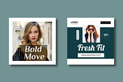 Modern Branding Fashion Social Media, a Social Media Template by MightyDesign (Thumbnail 4 of 8)