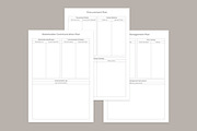 Project Planner Pages Set V-13, a Stationery Template by shahsoft (Thumbnail 3 of 3)