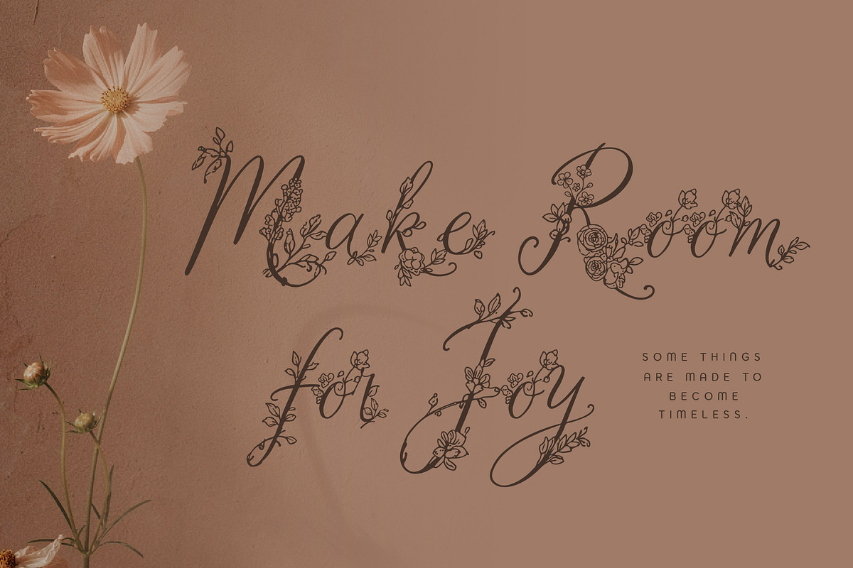 MiRohlWay - Floral Elegant Script, a Script Font by HypeWorksCo (Photo 10 of 20)
