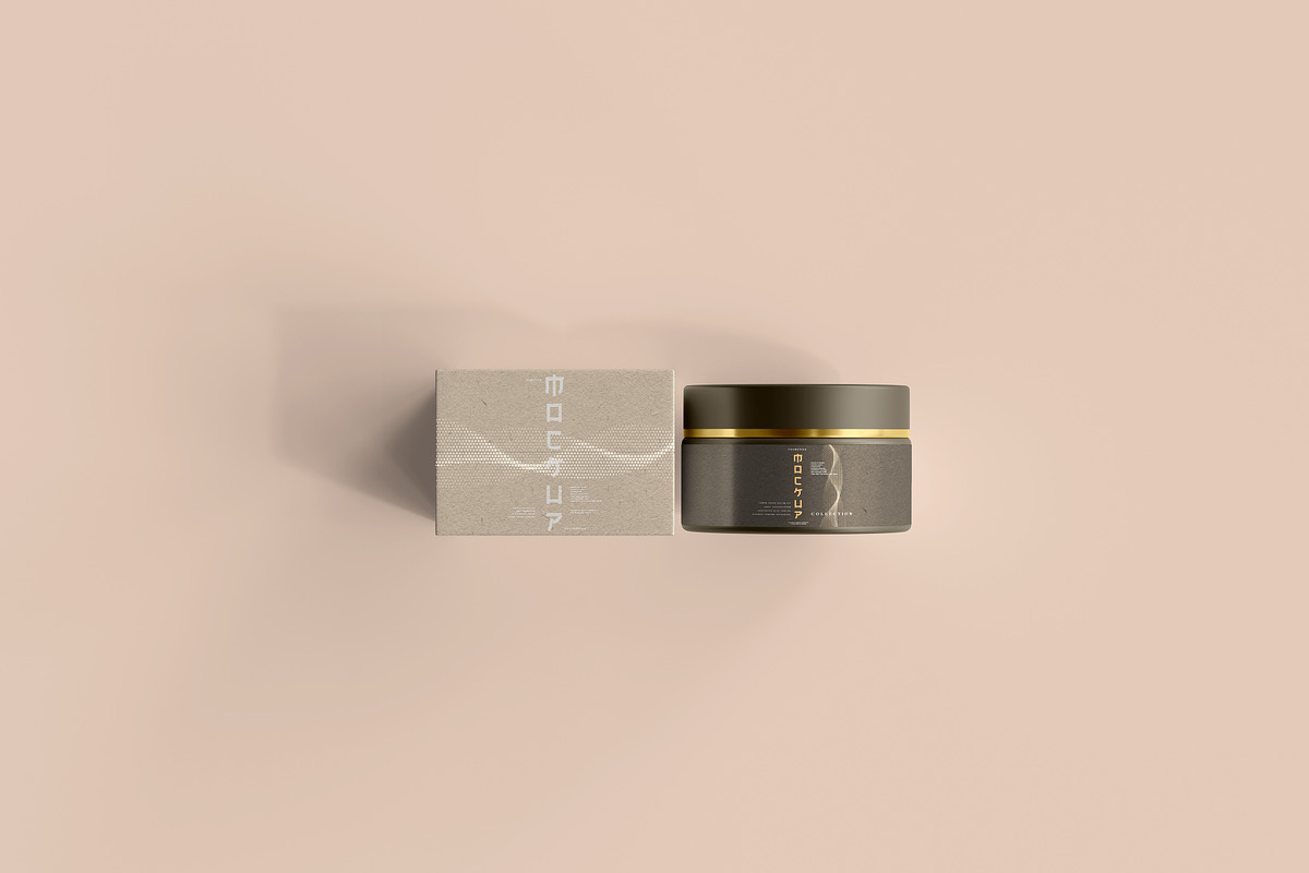 100+ Cosmetic Branding Mockups, a Cups & Container Mockup by pmvch (Photo 11 of 102)