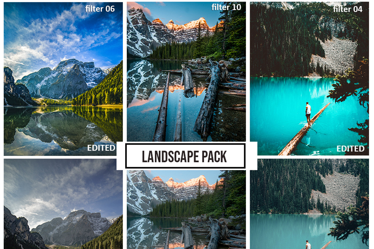 Landscape Lightroom presets preview 6
