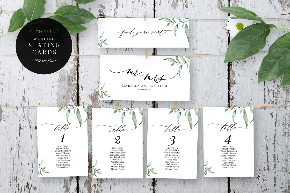 Wedding Invitation Bundle, Aurora, an Invitation Template by Alice Bluefox (Photo 8 of 17)