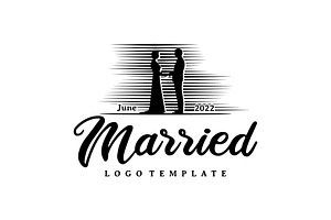 Wedding Logo, a Branding & Logo Template by Atlantis X Nurman Arbai