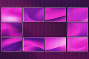 Fractal Glass Gradient Stripe, a Background Graphic by Partikusi Design (Thumbnail 2 of 3)