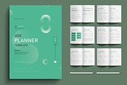 Planner Template, a Stationery Template by MightyDesign (Thumbnail 1 of 6)