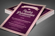 Pastor Graduation Celebration Flyer, a Flyer Template by loswl (Thumbnail 3 of 6)