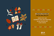 Autumn Blocks Fall Elements Clipart, a Seasonal Illustration by Olia (Thumbnail 16 of 28)