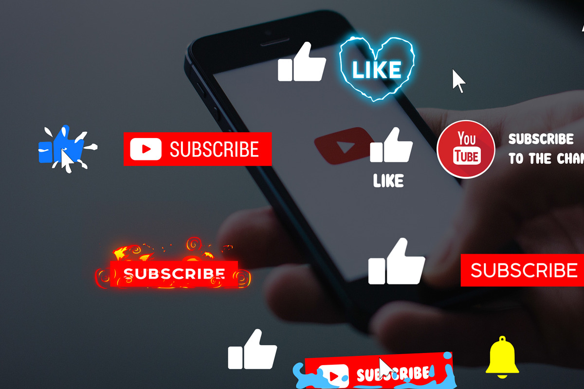 YouTube Subscribe | Motion Graphics, a Graphic by FlashFXbox (Photo 2 of 2)