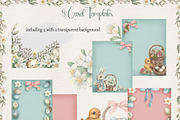 Vintage Easter Hand Drawn Watercolor, an Illustration by Nadya Saen Art (Thumbnail 10 of 11)