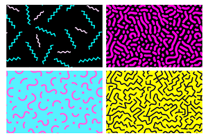 80's Fever II - 24 Patterns!