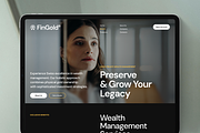 Fingold: Wealth & Banking Template, a Landing Page Template by Saidmakhmud (Thumbnail 3 of 4)