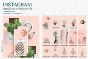Boho Social Media Stories Layout, a Social Media Template by Tatyana_Zenartist (Thumbnail 1 of 7)