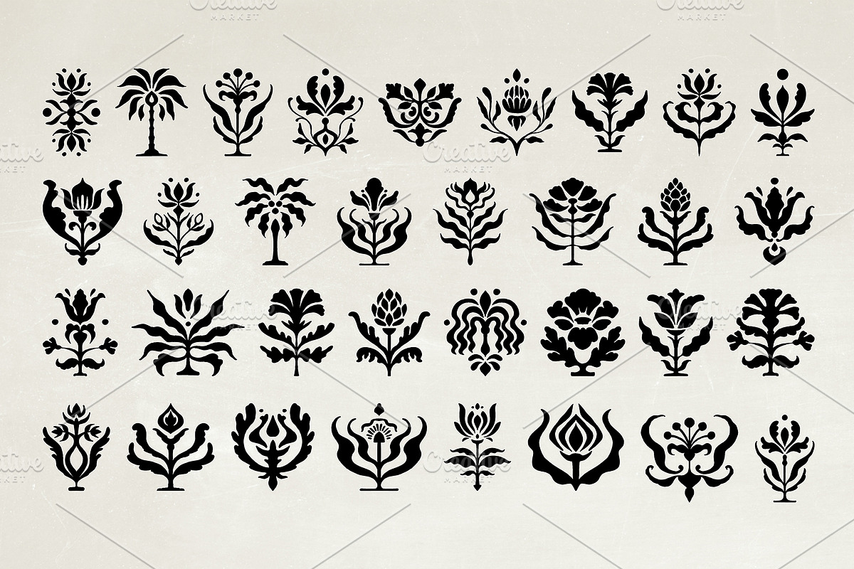 Big Abstract Minimal Floral bundle, an Object Graphic by Garden in frame (Photo 5 of 8)