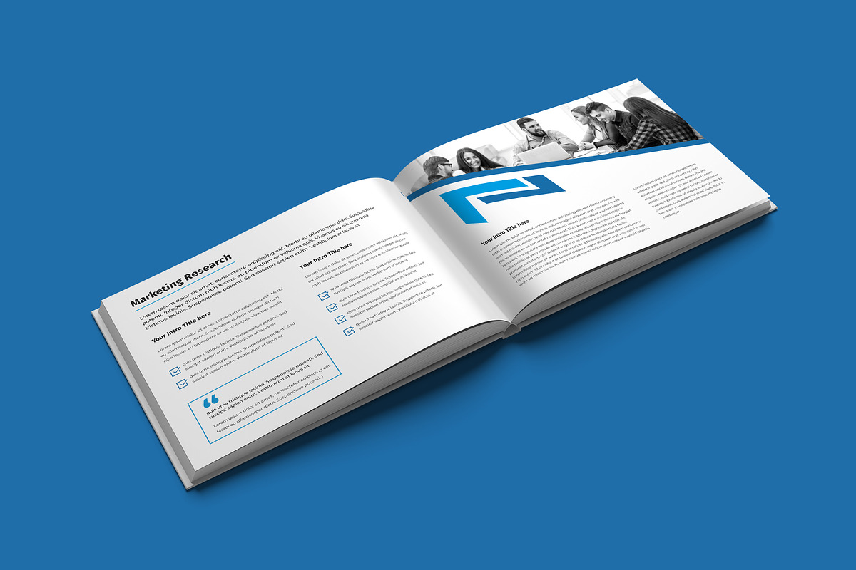 16 Page Landscape Bifold Brochure, a Brochure Template by ferdousi0791 (Photo 7 of 7)