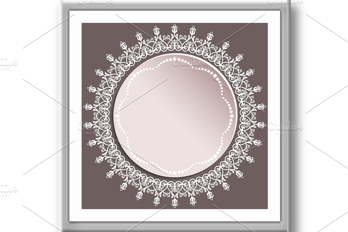 Winter Vector Round Frane With, an Object Graphic by FineArtStudio (Photo 2 of 3)