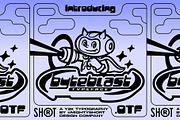 Byteblast Typeface, a Sans Serif Font by MightySHORT (Thumbnail 1 of 4)