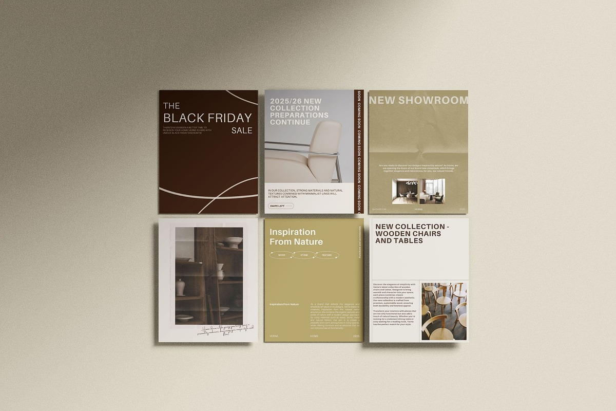 Verne Canva Instagram Templates, a Social Media Template by Mia Branding Studio (Photo 3 of 7)