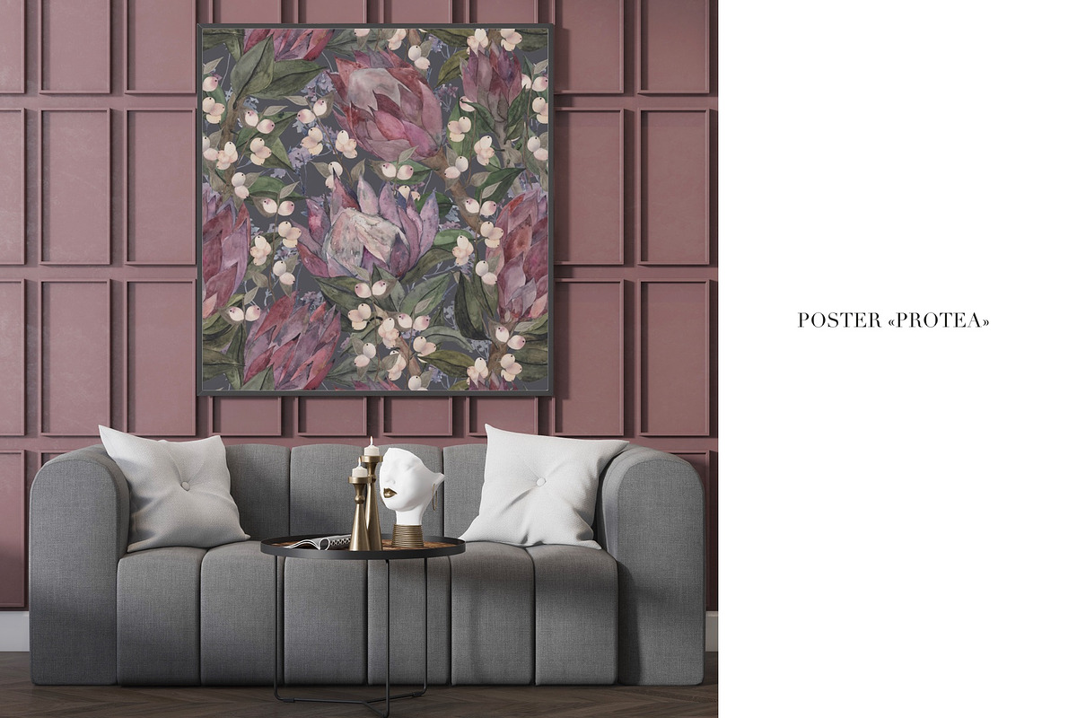 Patterns PROTEA, an Illustration by PASHKOVA (Photo 16 of 19)