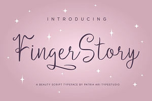 Finger Story - Cute Script Fonts