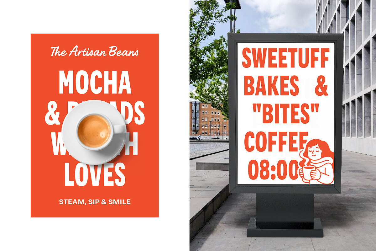 Sweetuff Muffin - Display Font, a Handwritten Font by Edignwn Type (Photo 4 of 12)