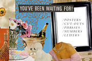 Vintage Collage Ultimate Pack, an Object Graphic by Kaleriia (Thumbnail 2 of 15)