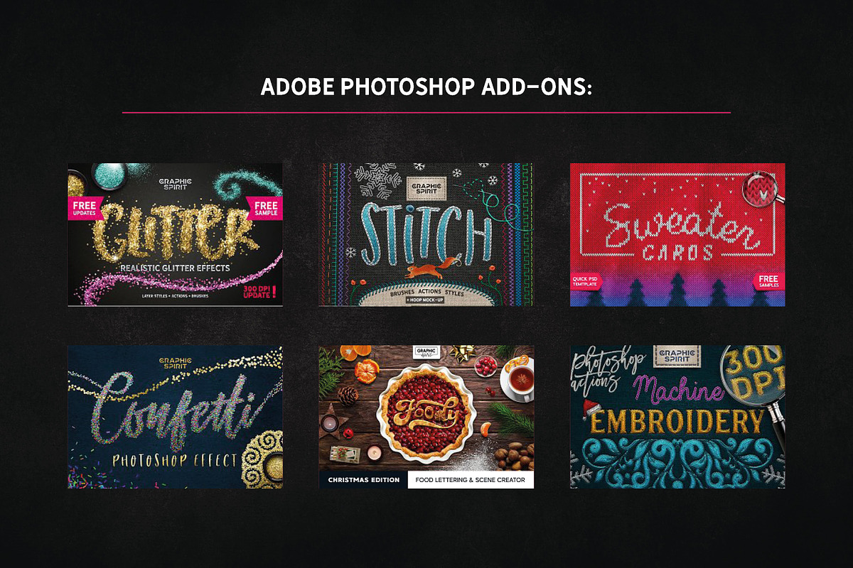 SALE! DESIGNERS ESSENTIAL BUNDLE, a Brushes & More by Graphic Spirit (Photo 2 of 10)