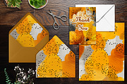 Warm Autumn Abstract Brush Scrapbook, a Background Graphic by V Design Creator (Thumbnail 5 of 11)
