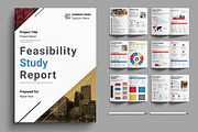 Feasibility Study Report, a Stationery Template by MightyDesign (Thumbnail 1 of 6)