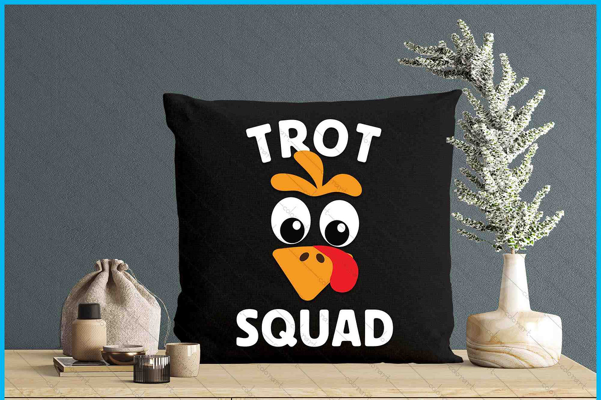 Turkey Trot Squad Thanksgiving SVG, an Object Graphic by Creativeusart (Photo 4 of 4)