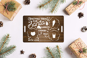 Santa Tray SVG Bundle, a Graphic by CraftlabSVG (Thumbnail 9 of 12)