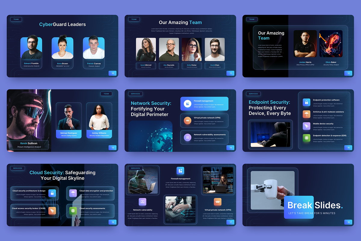 CyberGuard – Cybersecurity, a Presentation Template by Monsgraph Creative Studio (Photo 3 of 5)