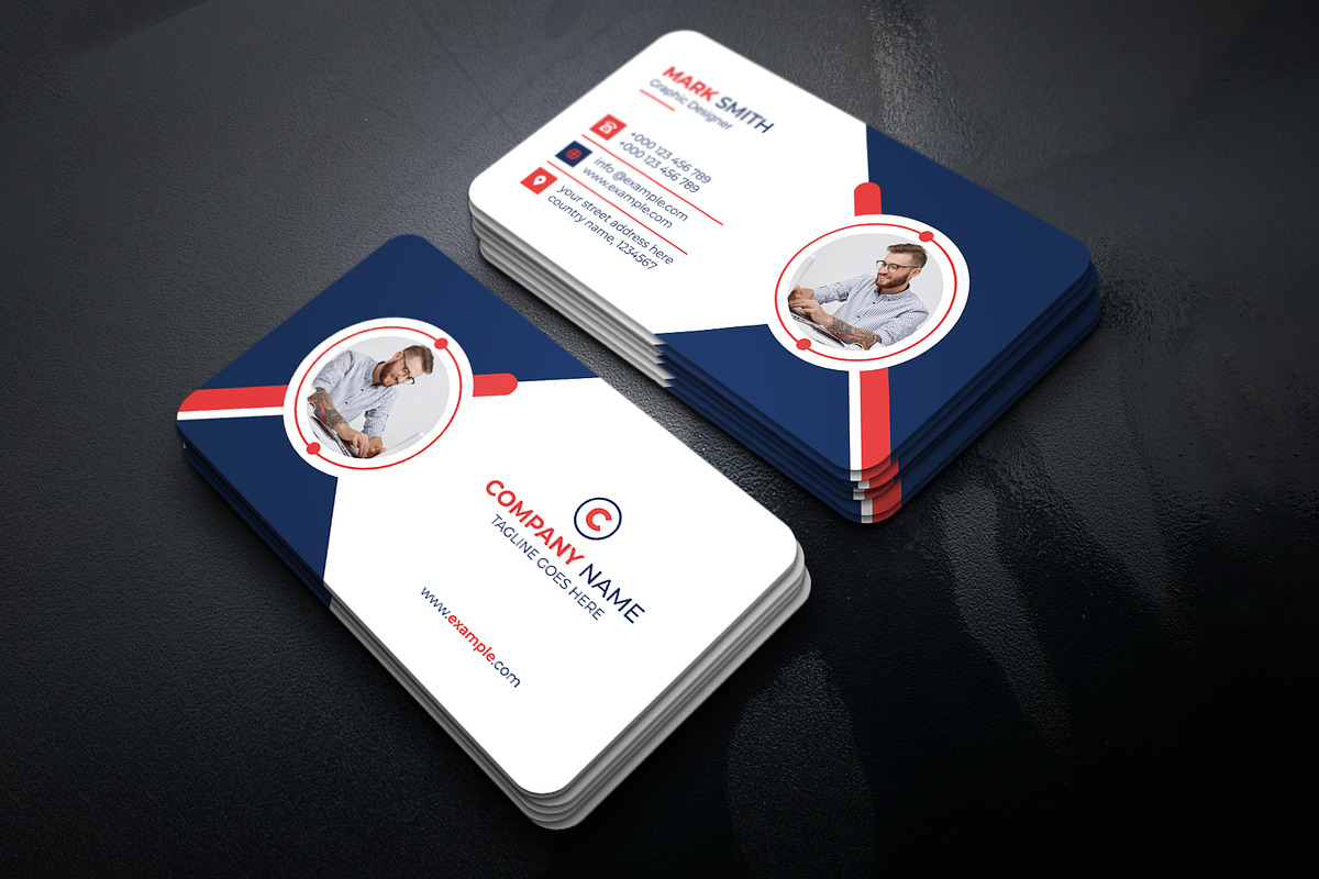 Modern Business Card, a Business Card Template by Sofir Nayeem