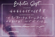 Briliantine Beautiful Script, a Script Font by Putra Khan (Thumbnail 23 of 25)