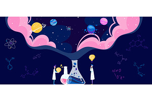 Discovery, Science, Astronomy Vector