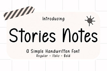 Stories Notes